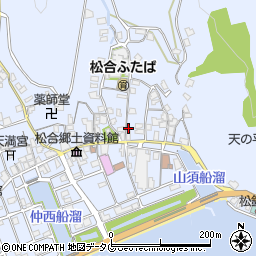 熊本県宇城市不知火町松合414周辺の地図