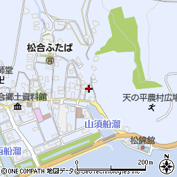 熊本県宇城市不知火町松合311周辺の地図