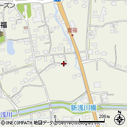 熊本県宇城市松橋町豊福411周辺の地図