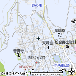 熊本県宇城市不知火町松合905周辺の地図