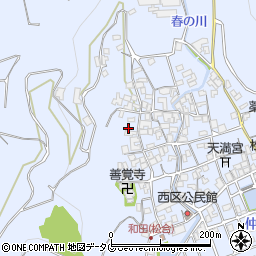 熊本県宇城市不知火町松合1726周辺の地図