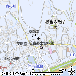 熊本県宇城市不知火町松合761周辺の地図