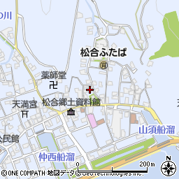 熊本県宇城市不知火町松合743周辺の地図