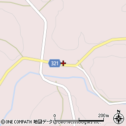 熊本県下益城郡美里町名越谷2137周辺の地図