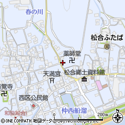 熊本県宇城市不知火町松合783周辺の地図
