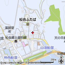熊本県宇城市不知火町松合399周辺の地図