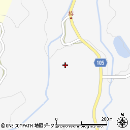 熊本県下益城郡美里町中郡2296周辺の地図