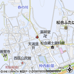 熊本県宇城市不知火町松合909周辺の地図