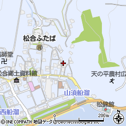 熊本県宇城市不知火町松合346周辺の地図