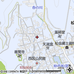 熊本県宇城市不知火町松合925周辺の地図