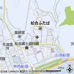 熊本県宇城市不知火町松合421周辺の地図