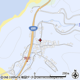長崎県長崎市黒浜町870周辺の地図
