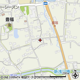 熊本県宇城市松橋町豊福423周辺の地図
