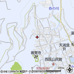 熊本県宇城市不知火町松合1725周辺の地図