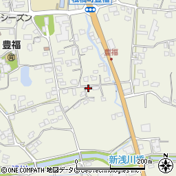 熊本県宇城市松橋町豊福412周辺の地図