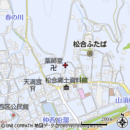 熊本県宇城市不知火町松合754周辺の地図