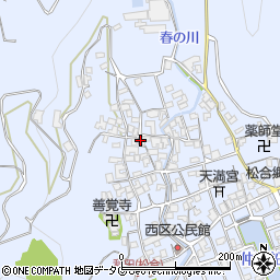 熊本県宇城市不知火町松合1729周辺の地図