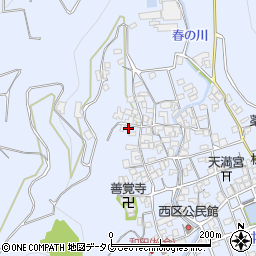 熊本県宇城市不知火町松合1724周辺の地図