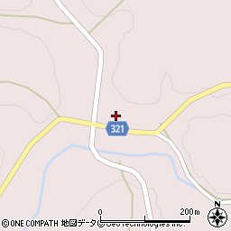 熊本県下益城郡美里町名越谷2134周辺の地図