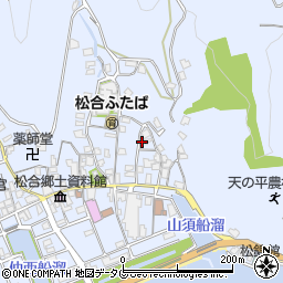 熊本県宇城市不知火町松合351周辺の地図