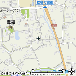 熊本県宇城市松橋町豊福441周辺の地図