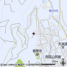 熊本県宇城市不知火町松合1721周辺の地図