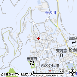 熊本県宇城市不知火町松合1623周辺の地図