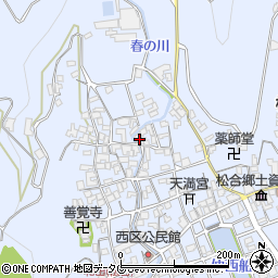 熊本県宇城市不知火町松合926周辺の地図