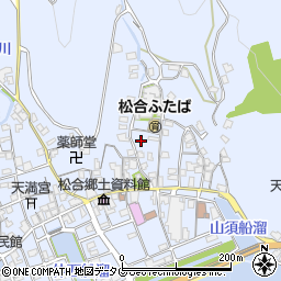 熊本県宇城市不知火町松合433周辺の地図