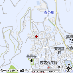 熊本県宇城市不知火町松合1624周辺の地図