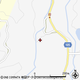熊本県下益城郡美里町中郡2299周辺の地図