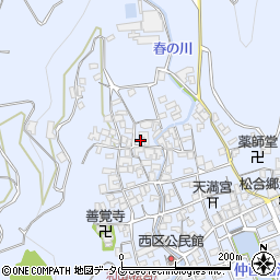 熊本県宇城市不知火町松合1615周辺の地図