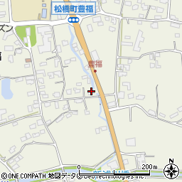 熊本県宇城市松橋町豊福449周辺の地図