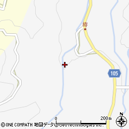 熊本県下益城郡美里町中郡2302周辺の地図