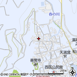 熊本県宇城市不知火町松合1628周辺の地図
