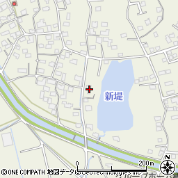 熊本県宇城市松橋町西下郷390周辺の地図