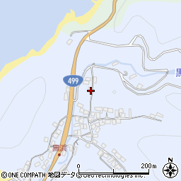 長崎県長崎市黒浜町864周辺の地図