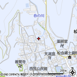 熊本県宇城市不知火町松合929周辺の地図
