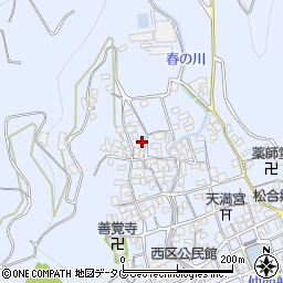 熊本県宇城市不知火町松合1622周辺の地図