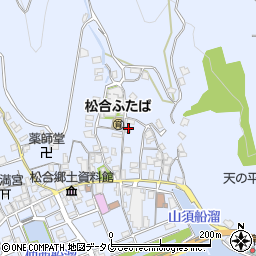 熊本県宇城市不知火町松合386周辺の地図
