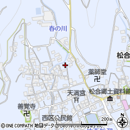 熊本県宇城市不知火町松合938周辺の地図
