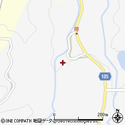 熊本県下益城郡美里町中郡2304周辺の地図