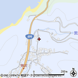 長崎県長崎市黒浜町863周辺の地図