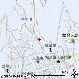 熊本県宇城市不知火町松合955周辺の地図