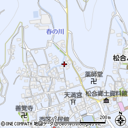 熊本県宇城市不知火町松合952周辺の地図