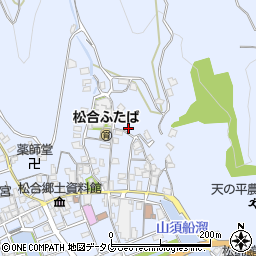 熊本県宇城市不知火町松合376周辺の地図