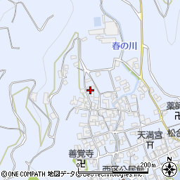 熊本県宇城市不知火町松合1621周辺の地図
