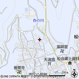熊本県宇城市不知火町松合937周辺の地図