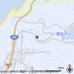 長崎県長崎市黒浜町607周辺の地図