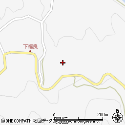 熊本県下益城郡美里町洞岳4173周辺の地図